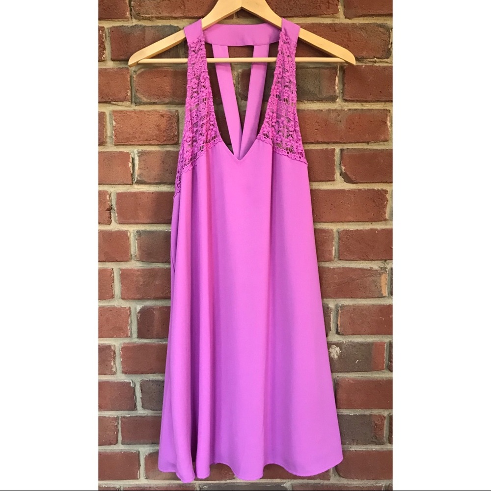 GB Flirty Purple Dress